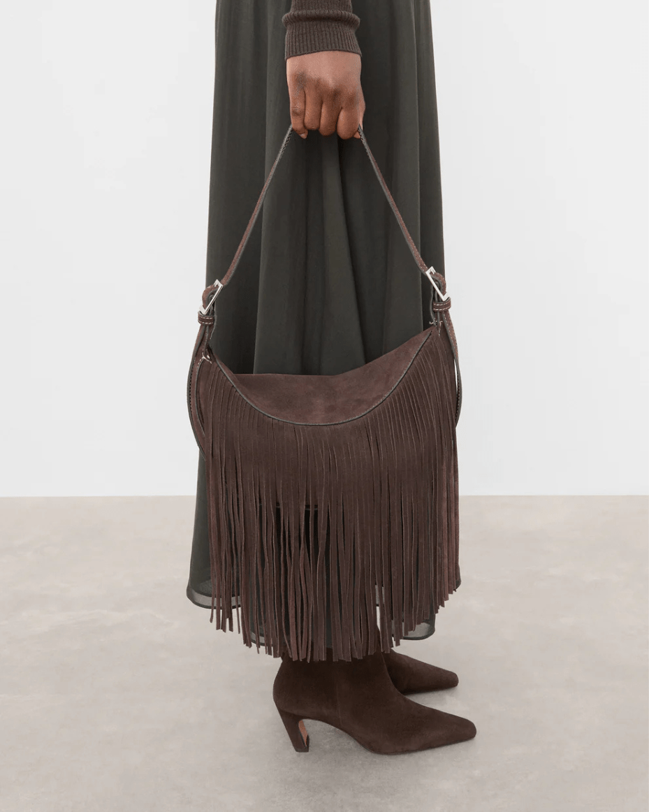 Flattered Ivy Cross Bag Suede - FLATTERED - Luxe Leopard