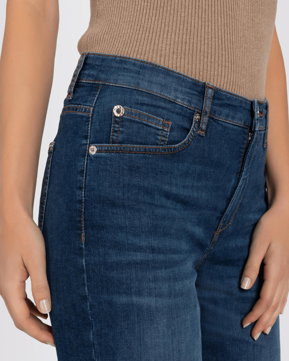 MAC Culotte Basic Blue Stone Denim Jean