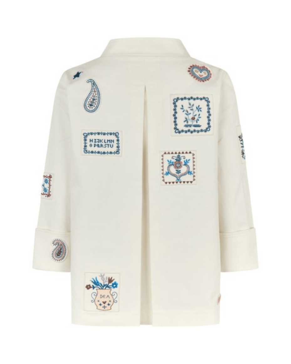 Dea Kudibal Lanza Jacket With Wide Collar - DEA KUDIBAL - Luxe Leopard