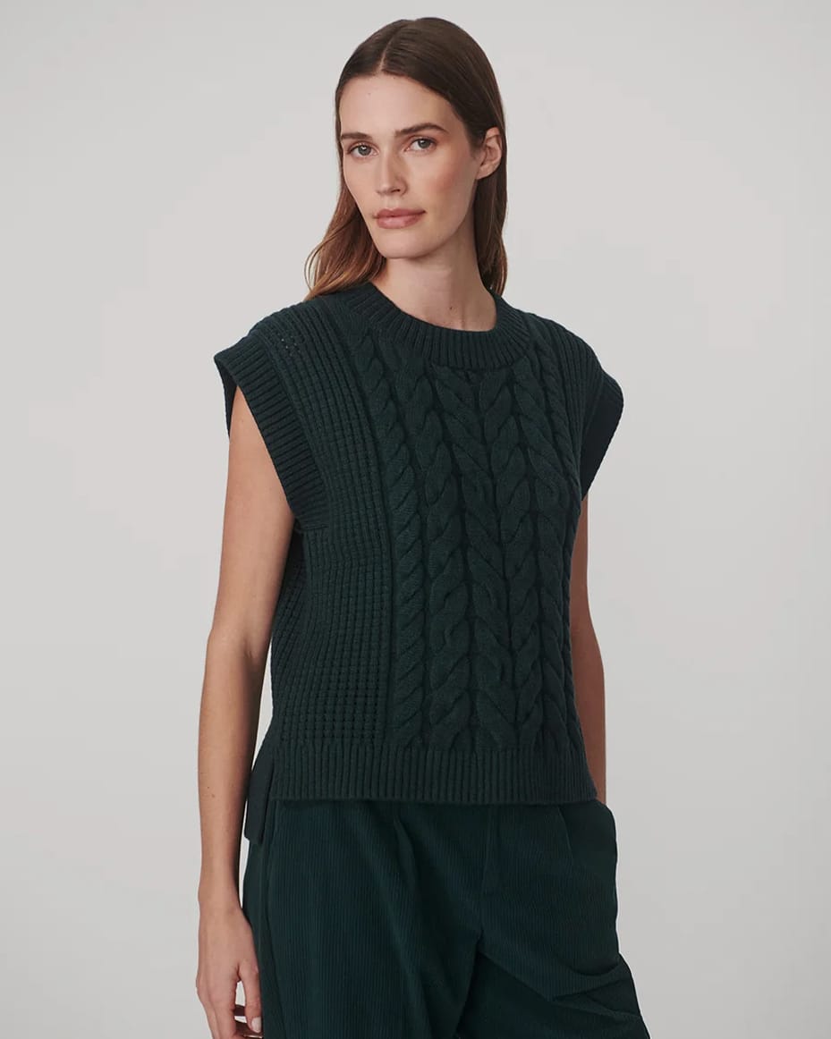 Varley Pixie Relaxed Knit Tank Ponderosa Pine