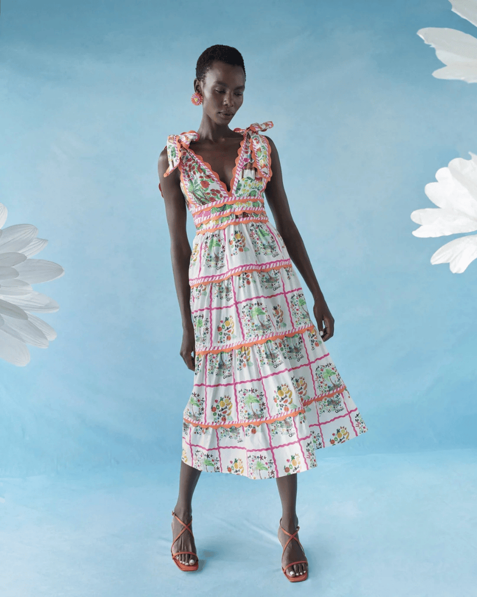 Celia B Chelili Dress Print - CELIA B - Luxe Leopard