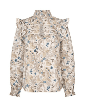 Dea Kudibal Yara Blouse With Ruffles - DEA KUDIBAL - Luxe Leopard