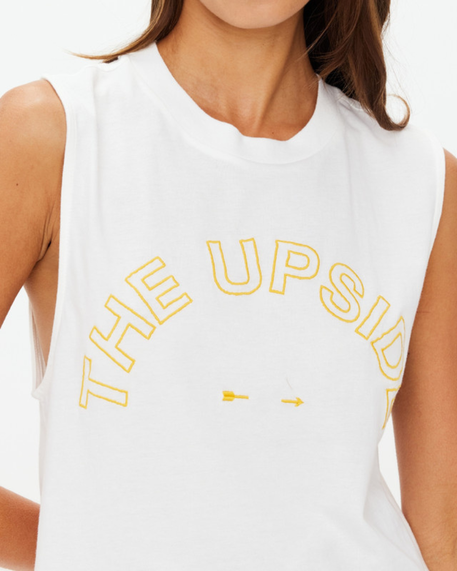 The UpSide Dawson Logo Tank Top