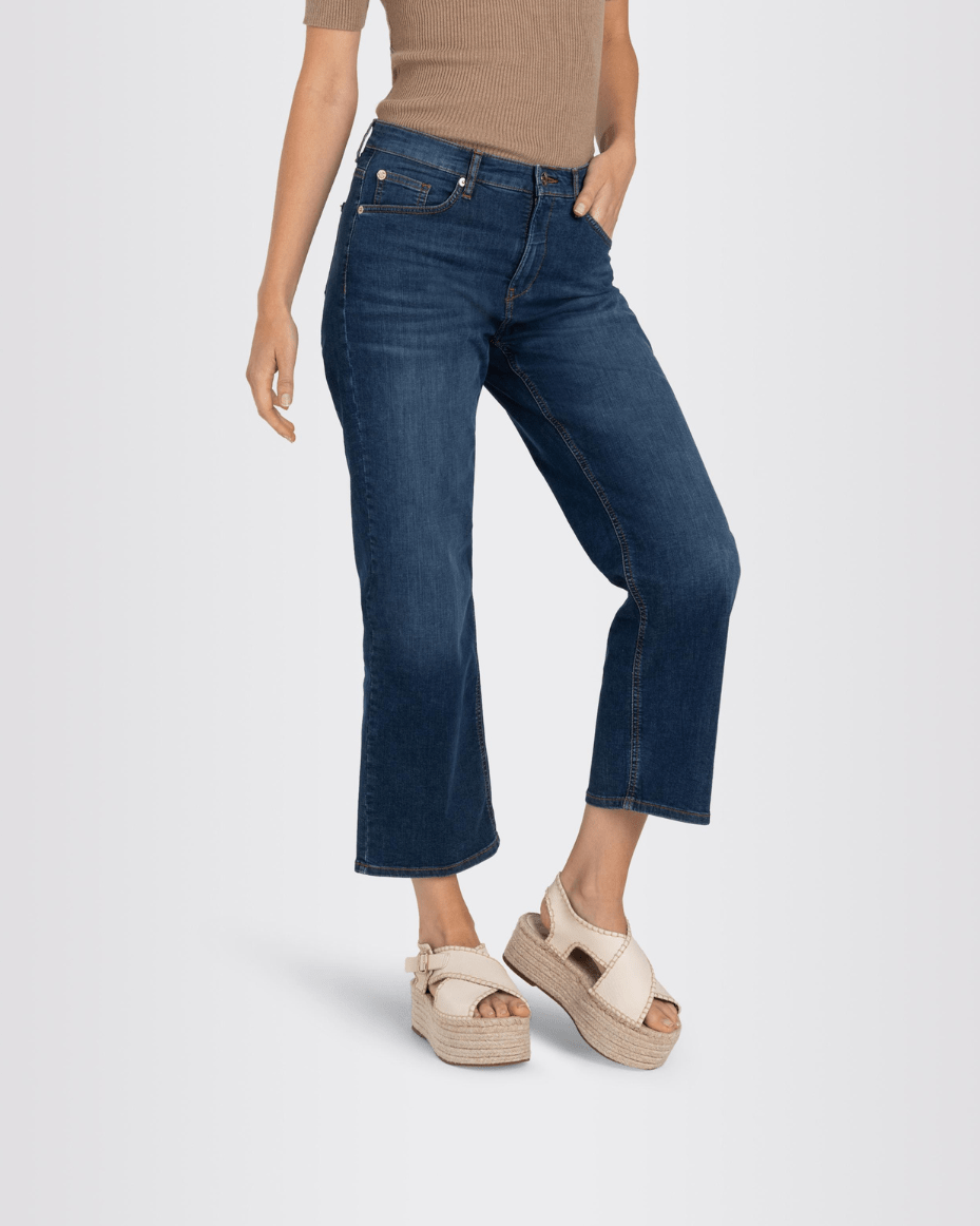 MAC Culotte Basic Blue Stone Denim Jean