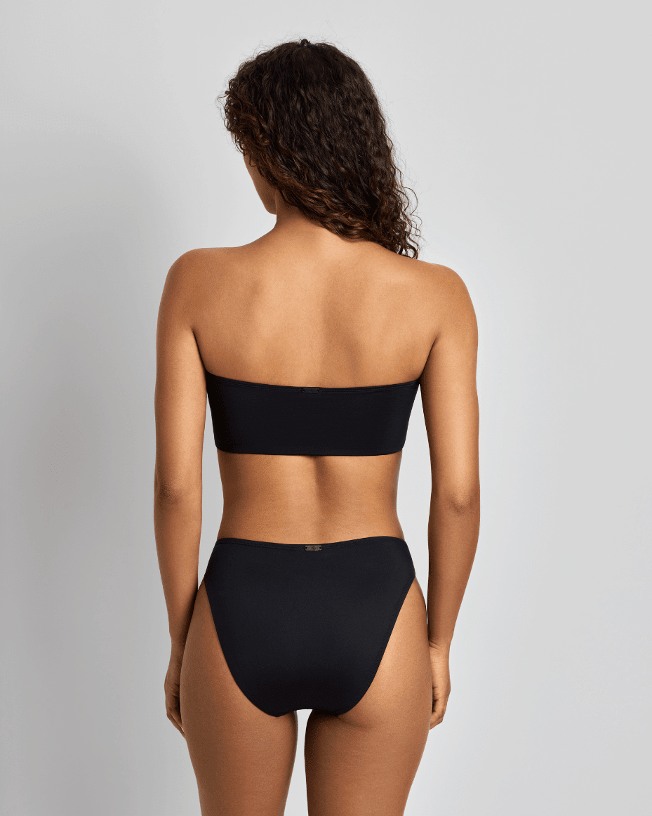Ralph Lauren Longline Bandeau Bikini Bra - RALPH LAUREN - Luxe Leopard