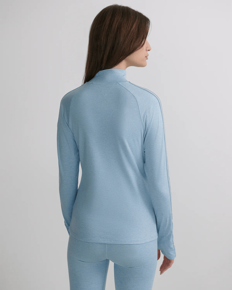 Varley Always Warm Mock Neck Baselayer - VARLEY - Luxe Leopard