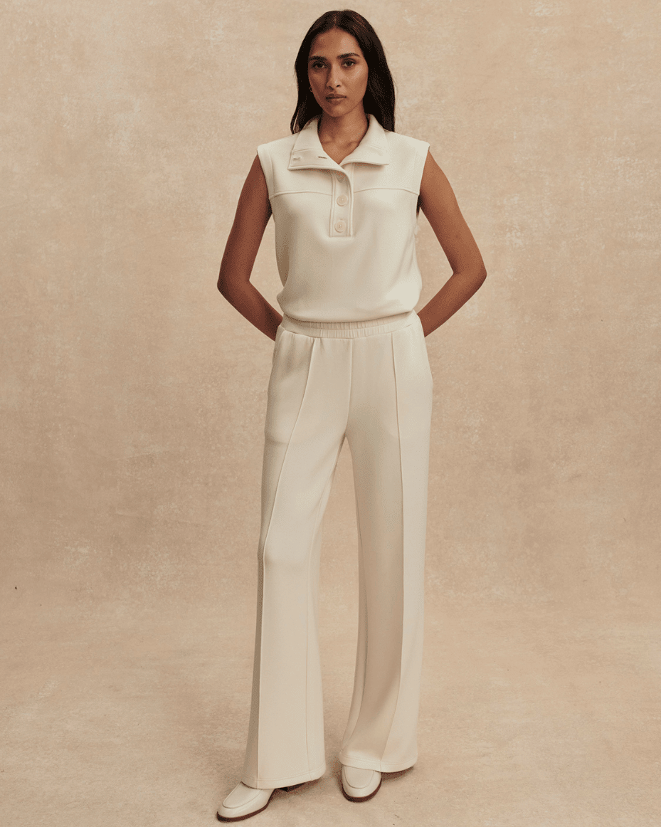 Varley The Wide Leg Pant 30" - VARLEY - Luxe Leopard