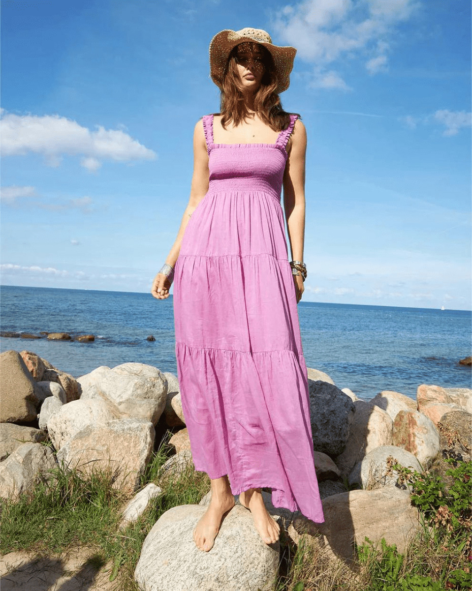 Lollys Laundry Nuda Maxi Dress - Luxe Leopard