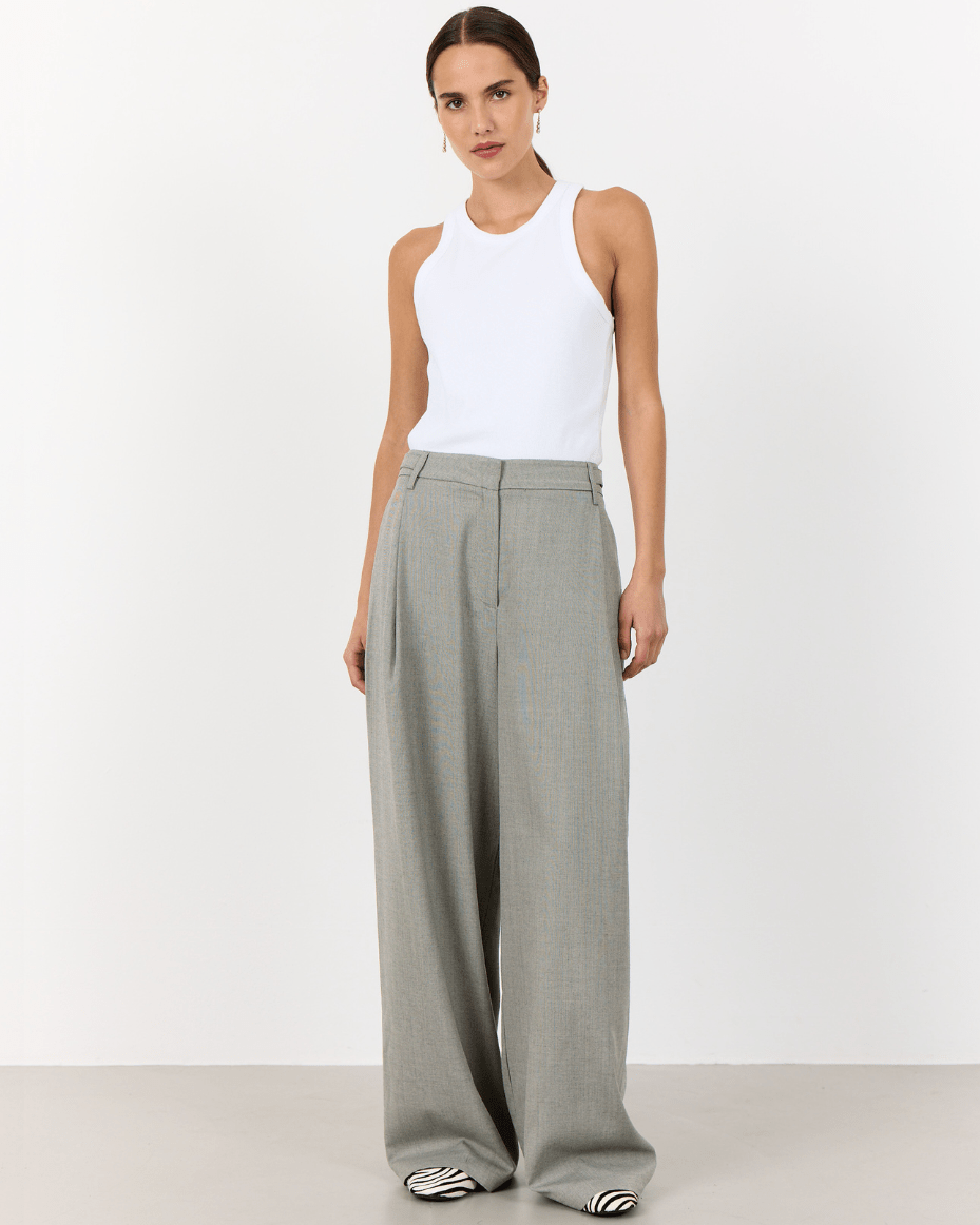 Levete Room Nelly 3 Pant - LEVETE ROOM - Luxe Leopard