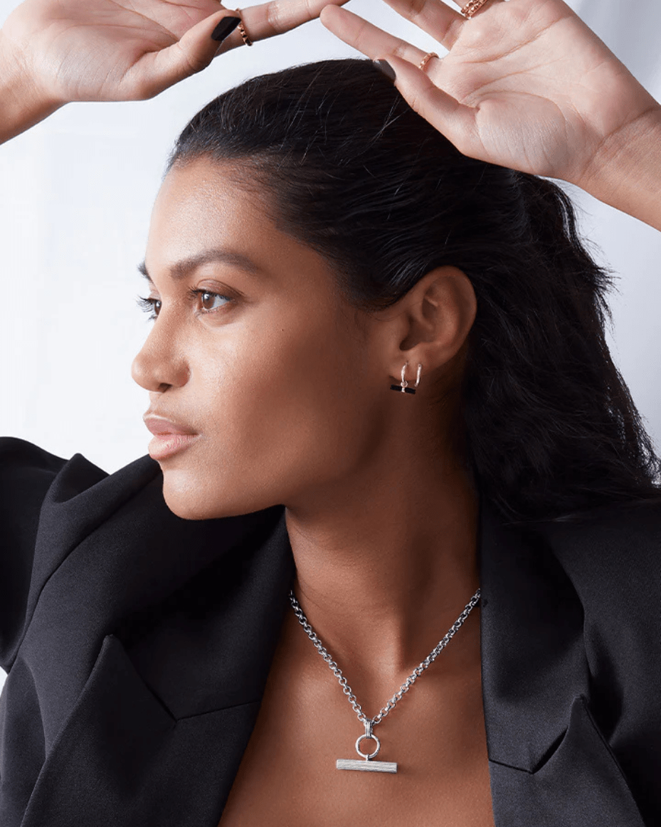 Rachel Jackson Chucky T - Bar Necklace - RACHEL JACKSON - Luxe Leopard