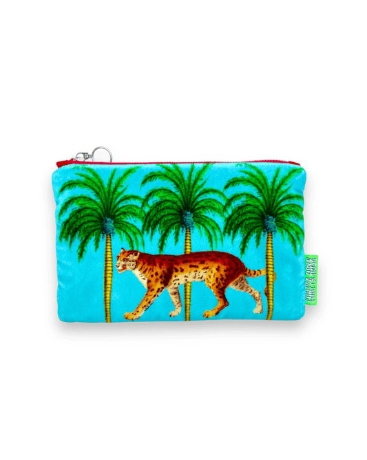 Corita Rose Small Clutch Wild Cat
