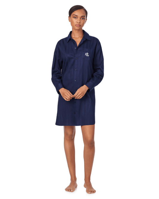 Ralph Lauren Long Sleeve His Shirt Sleepshirt