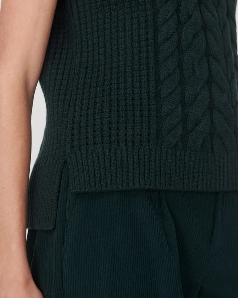 Varley Pixie Relaxed Knit Tank Ponderosa Pine