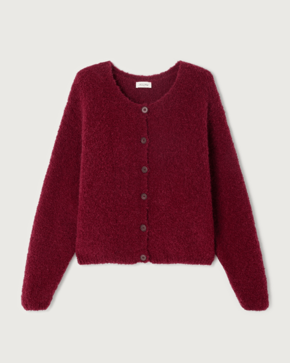 American Vintage Zolly Cardigan - AMERICAN VINTAGE - Luxe Leopard