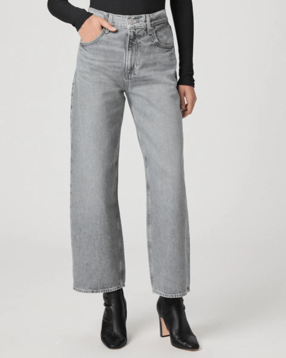 Paige Cameron Ankle Grey Isles - PAIGE - Luxe Leopard