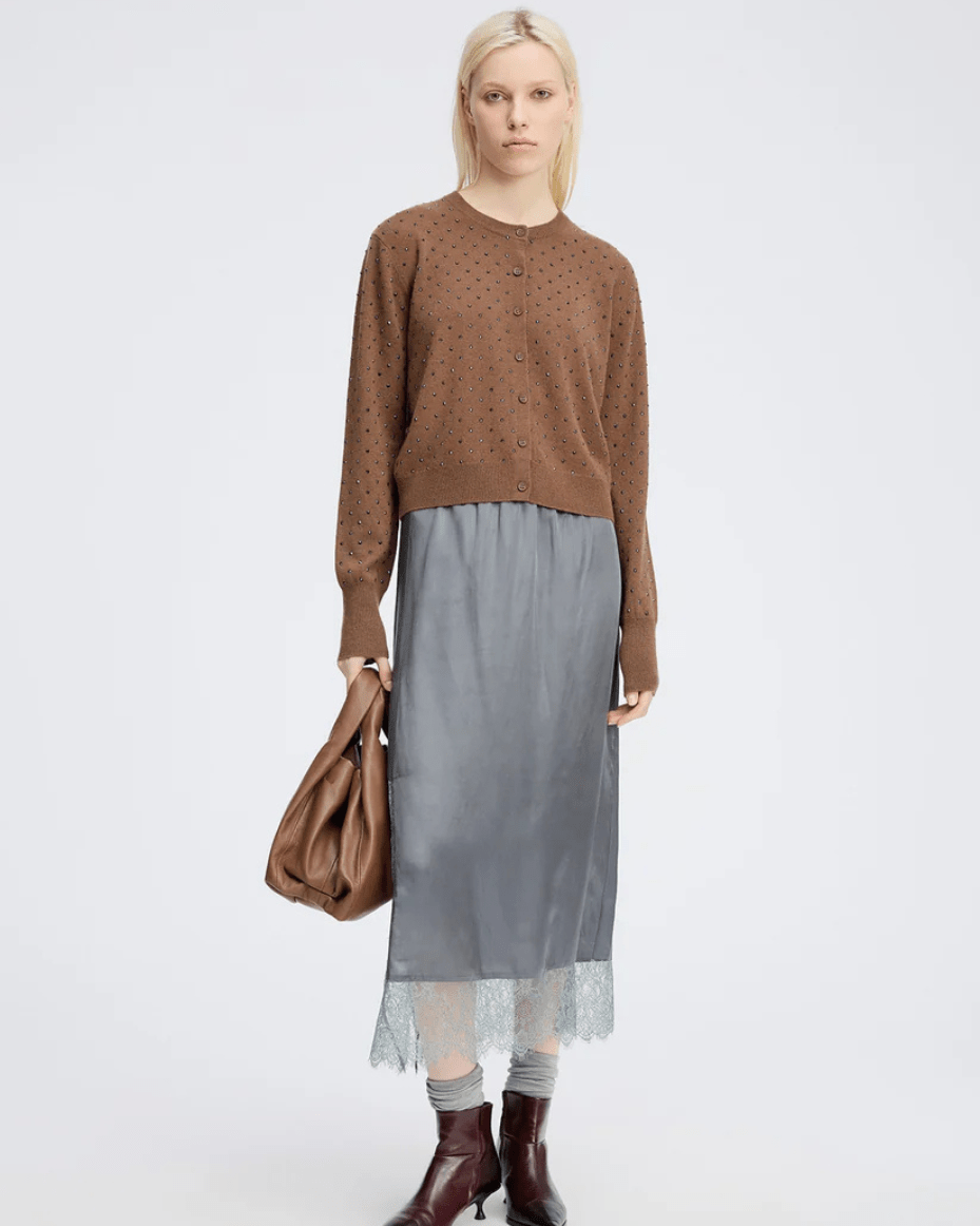 Munthe Radcliff Cardigan - MUNTHE - Luxe Leopard