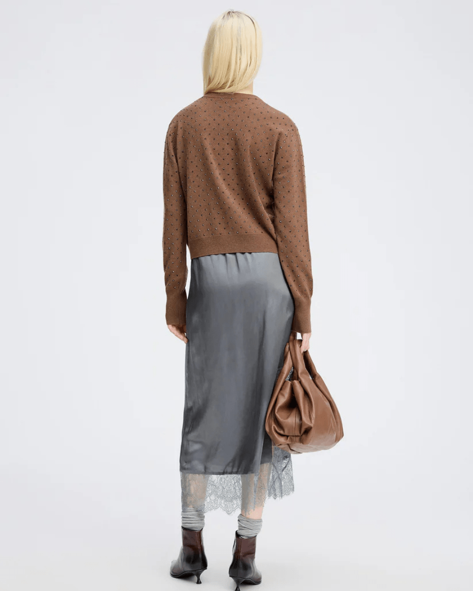 Munthe Radcliff Cardigan - MUNTHE - Luxe Leopard