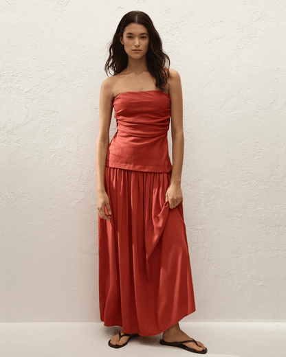 Faithfull The Brand Hedy Maxi Dress - FAITHFULL THE BRAND - Luxe Leopard