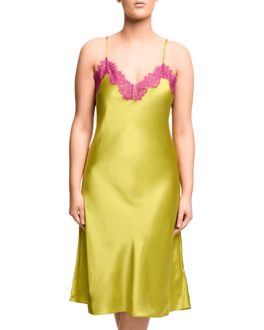 Sainted Sisters Mid Chemise - SAINTED SISTERS - Luxe Leopard
