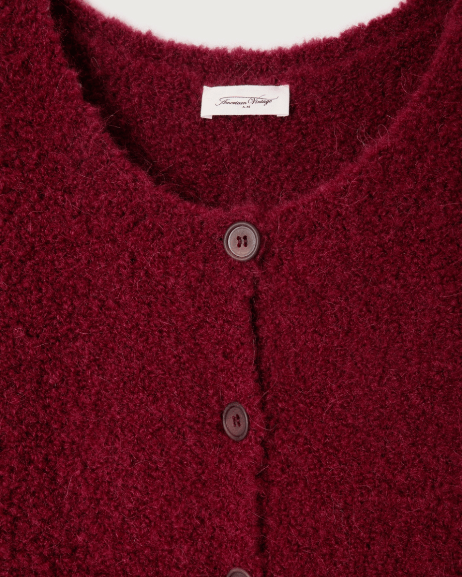 American Vintage Zolly Cardigan - AMERICAN VINTAGE - Luxe Leopard