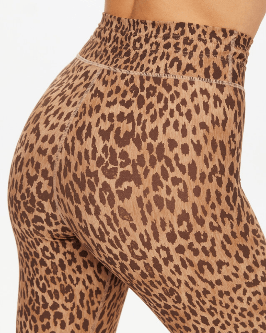The UpSide Panthera 25in Midi Pant - THE UPSIDE - Luxe Leopard
