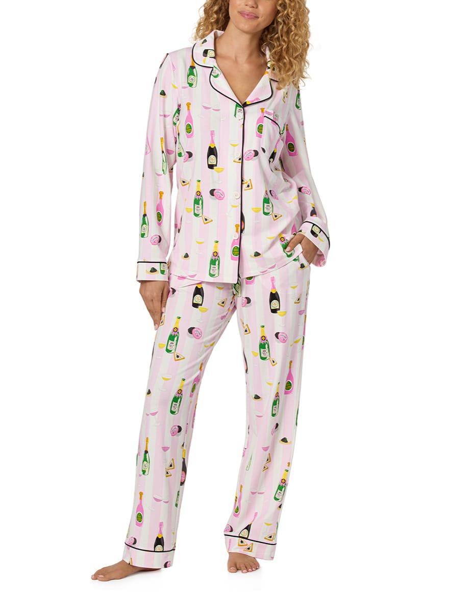 Bedhead Living The Good Life Long Pyjama Set - BEDHEAD - Luxe Leopard