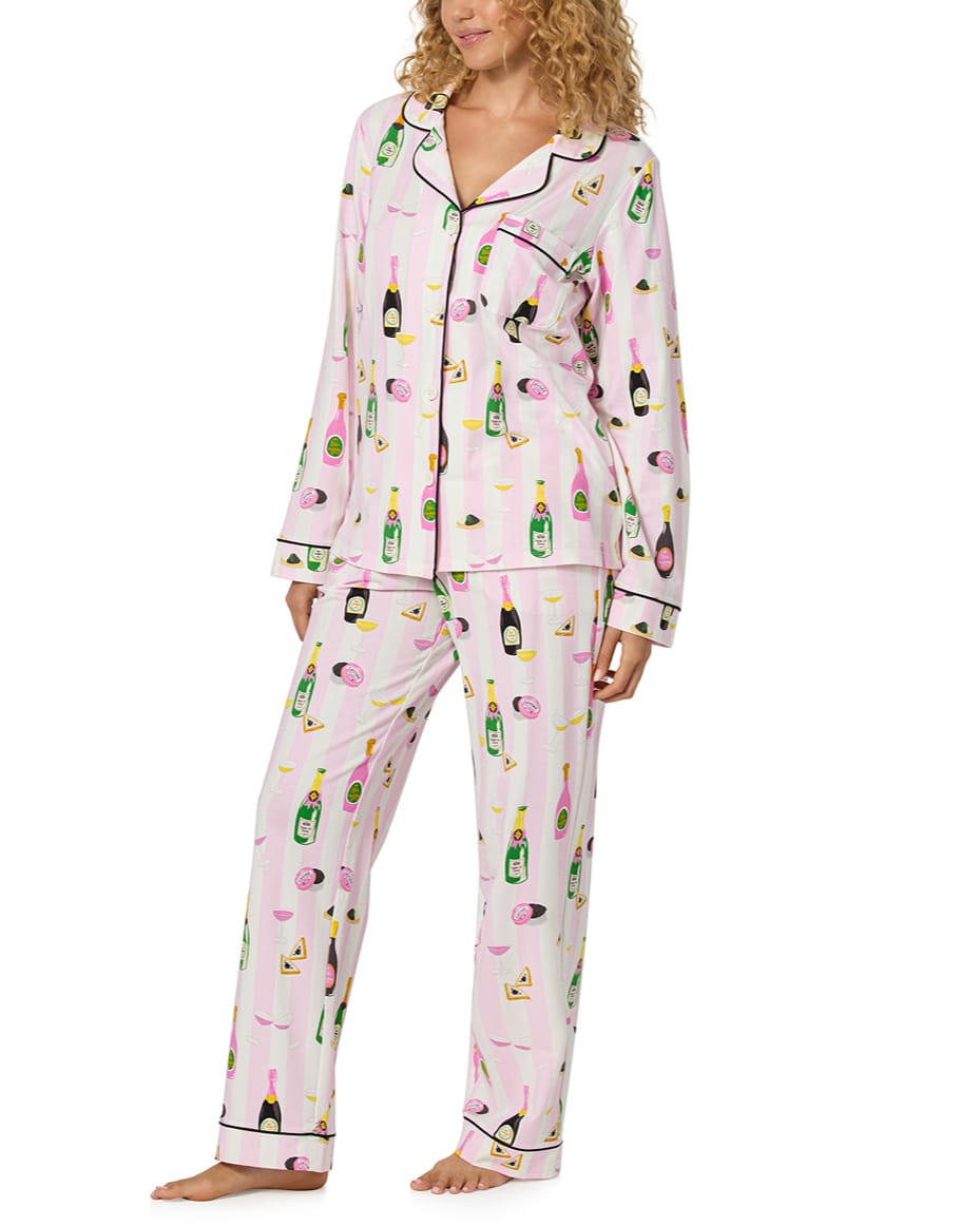 Bedhead Living The Good Life Long Pyjama Set - BEDHEAD - Luxe Leopard
