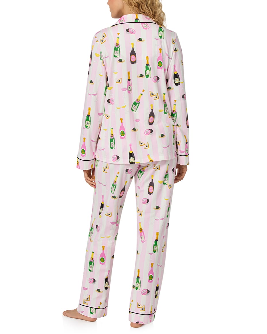 Bedhead Living The Good Life Long Pyjama Set - BEDHEAD - Luxe Leopard