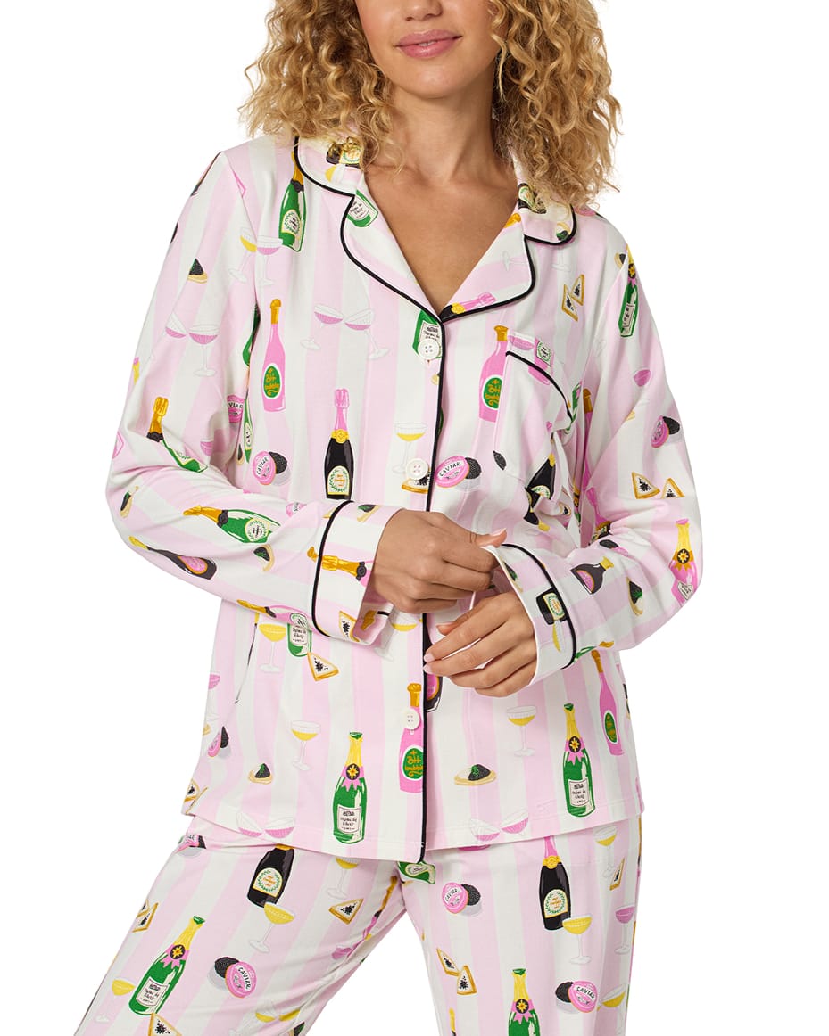 Bedhead Living The Good Life Long Pyjama Set - BEDHEAD - Luxe Leopard