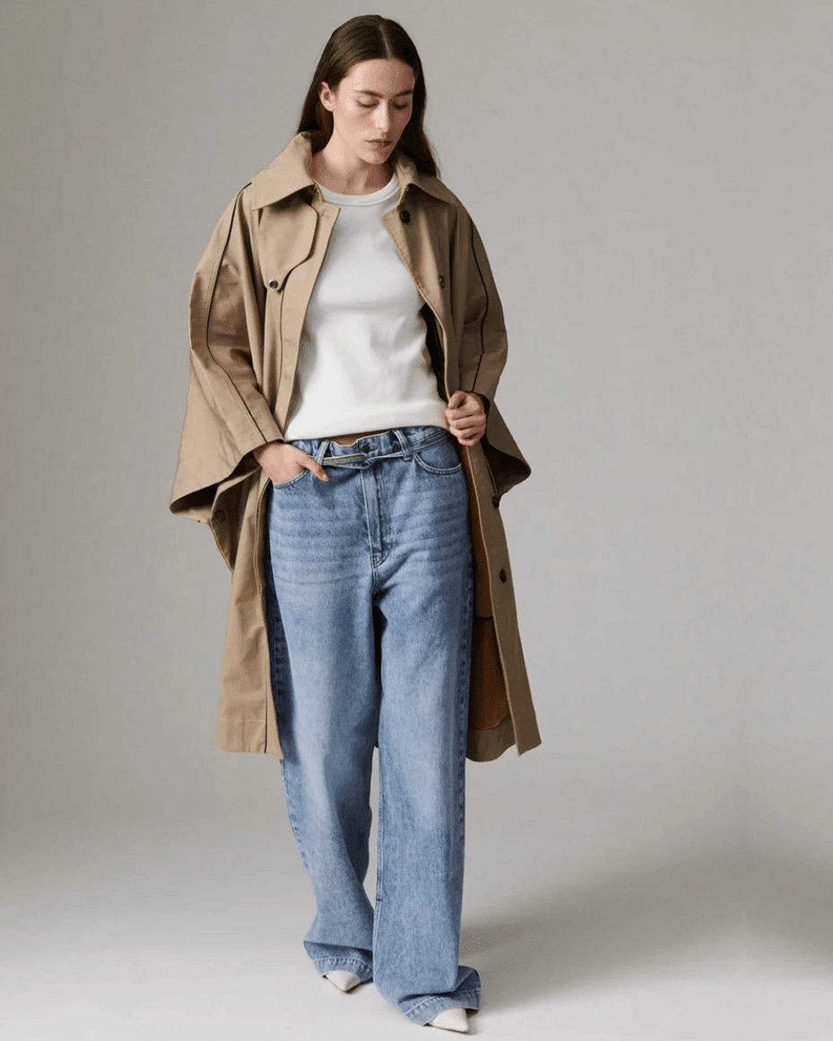 Day Birger Kat Belted Trench Coat - DAY BIRGER - Luxe Leopard
