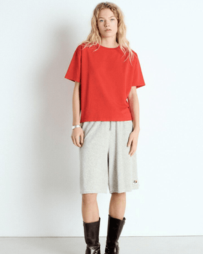 American Vintage - Fizvalley T-Shirt - Strawberry - Luxe Leopard