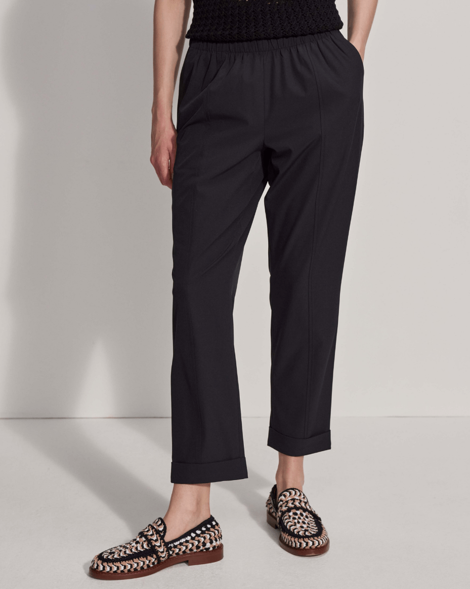 Varley Everly Turnup Taper Pant 27.5 - Luxe Leopard