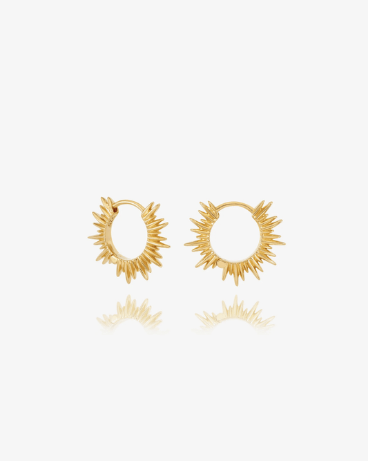 Rachel Jackson Electric Goddess Mini Huggie Hoop Earings - RACHEL JACKSON - Luxe Leopard
