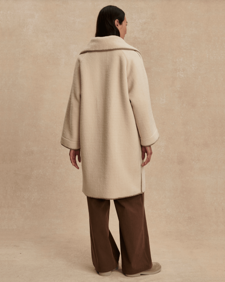 Varley Clemence Sherpa Coat - VARLEY - Luxe Leopard