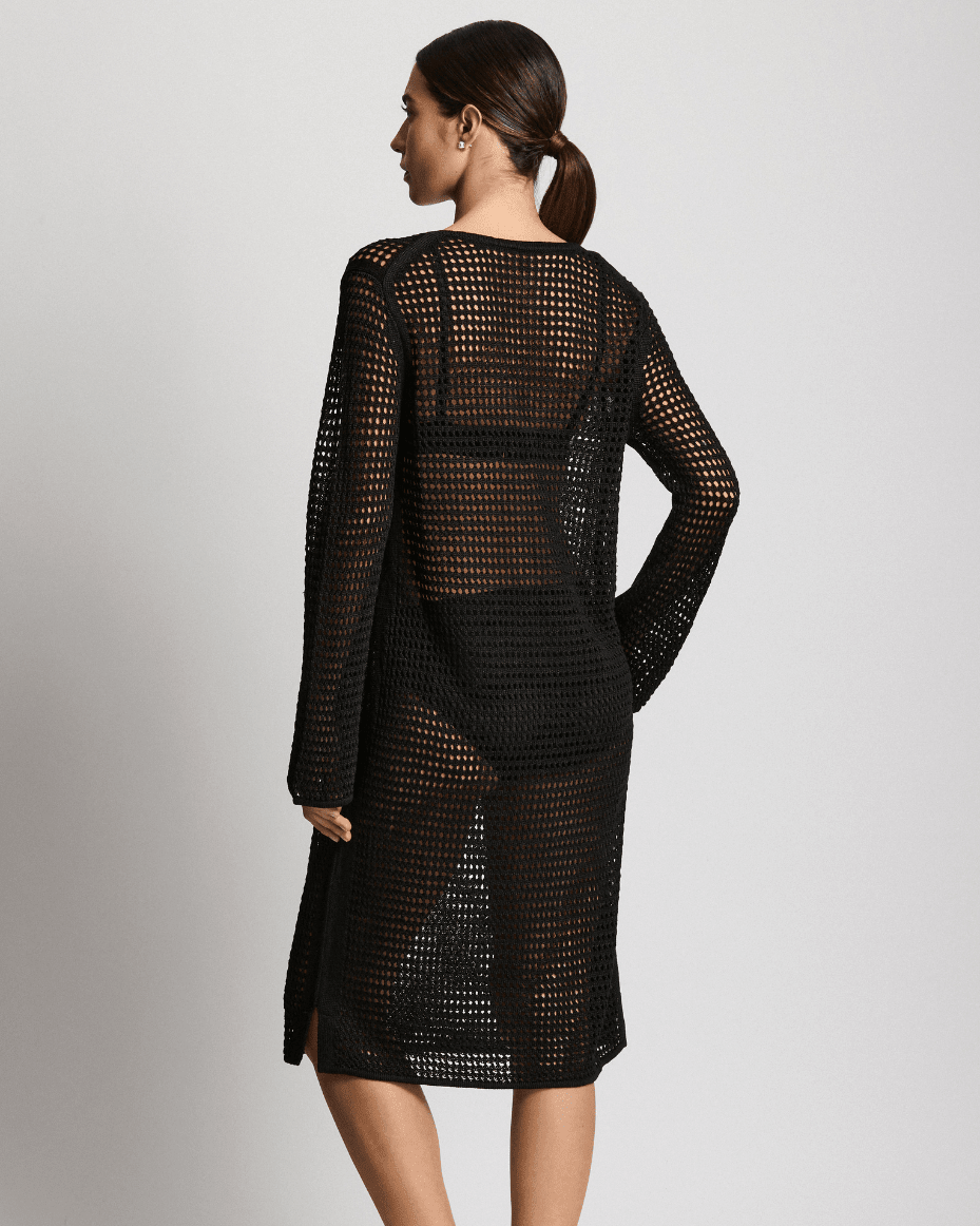 Ralph Lauren Long Sleeve Beach Dress Cover Up - RALPH LAUREN - Luxe Leopard