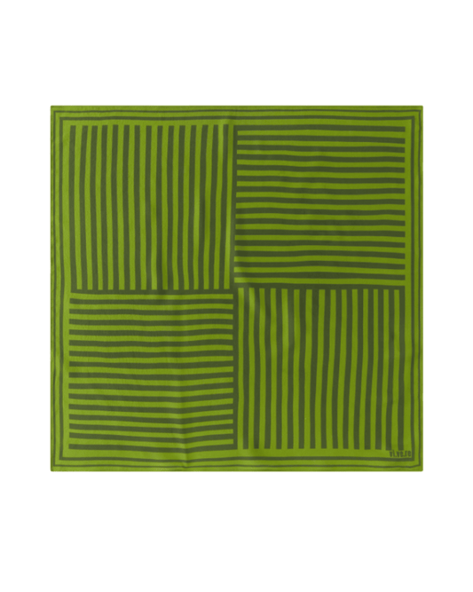 Vivere Painted Stripe Scarf - VIVERE - Luxe Leopard
