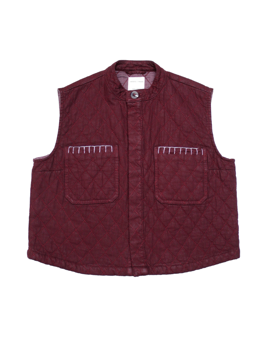 Seventy + Mochi Quilted Pablo Vest - SEVENTY + MOCHI - Luxe Leopard