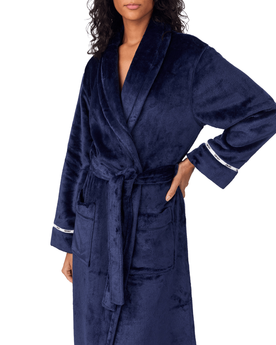 DKNY Wrap Robe - DKNY - Luxe Leopard