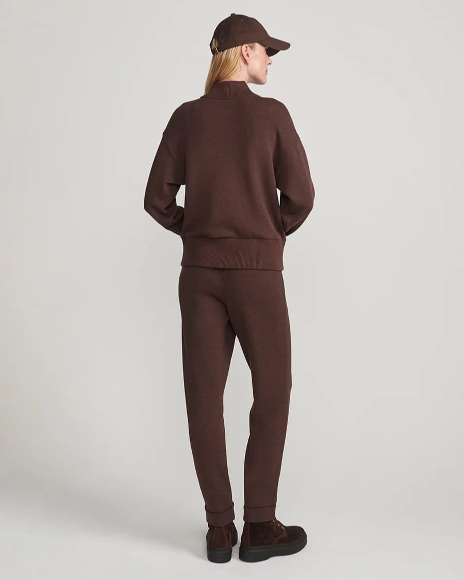 Varley The Rolled Cuff Pant 25 Coffee Bean Marl