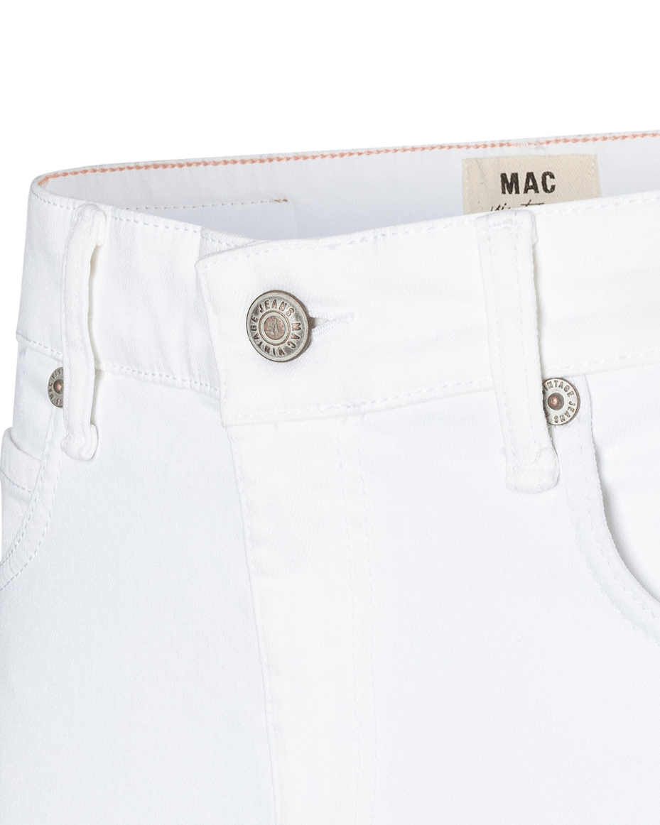 MAC Nevada Superwide White Denim Jean