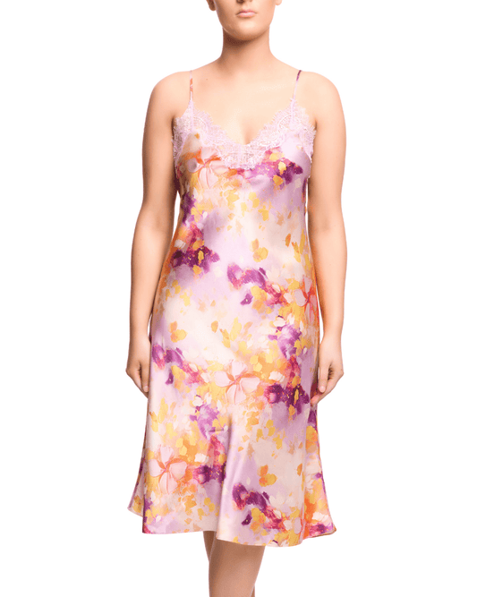 Sainted Sisters Mid Chemise - SAINTED SISTERS - Luxe Leopard