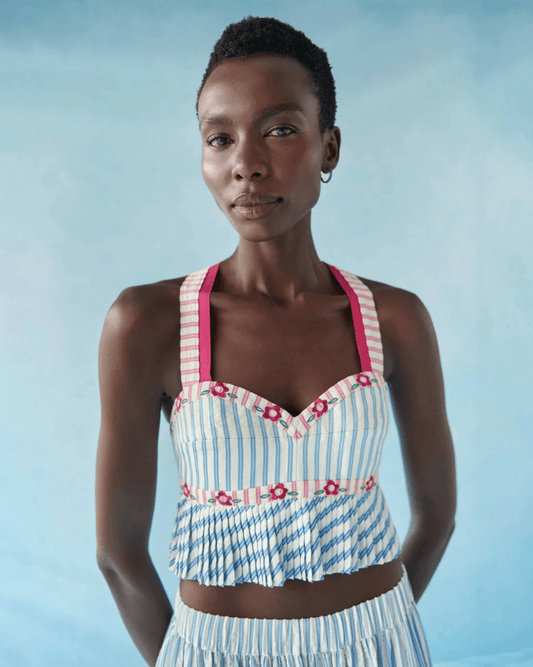 Celia B Julieta Top Stripes - CELIA B - Luxe Leopard