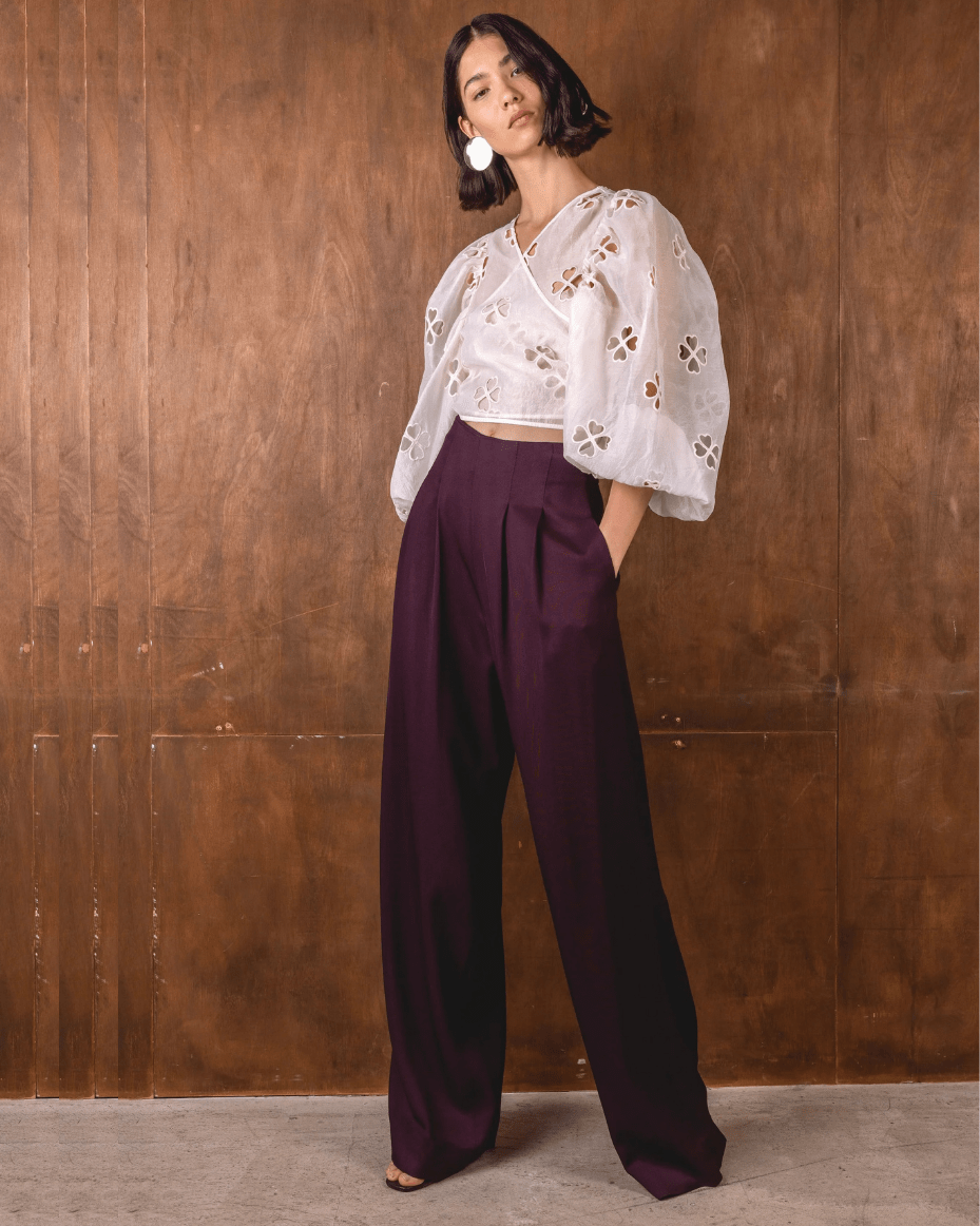 Vivere Nellie Hight Waist Trouser - VIVERE - Luxe Leopard