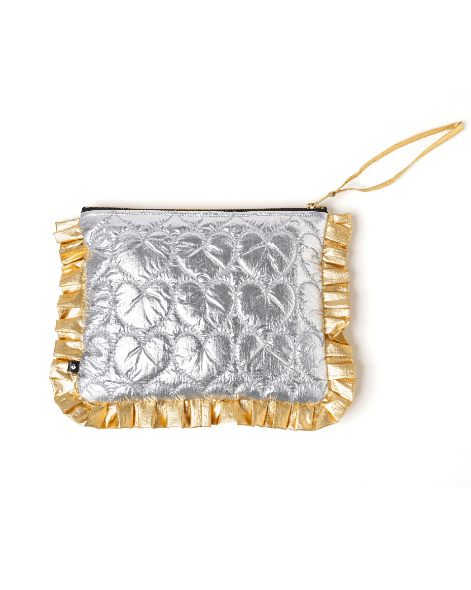 Emily Lovelock Pochette Metallic Clutch Bag - EMILY LOVELOCK - Luxe Leopard