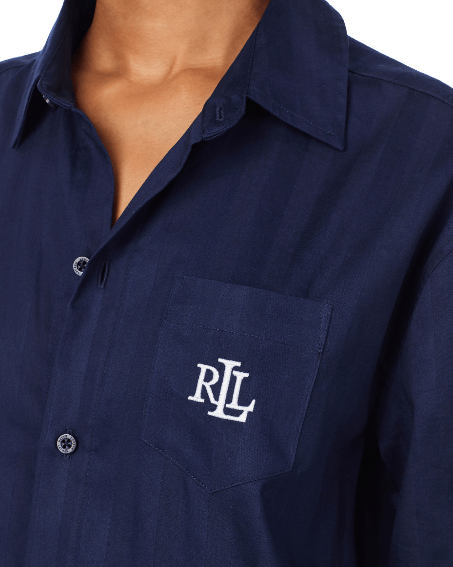 Ralph Lauren Long Sleeve His Shirt Sleepshirt