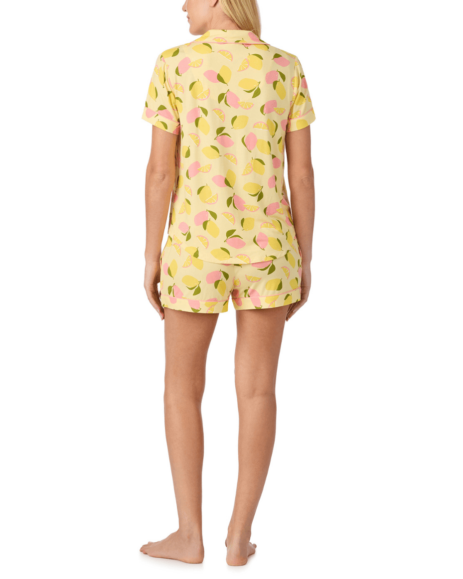 Kate Spade Short Sleeved Short Pj Set - KATE SPADE - Luxe Leopard