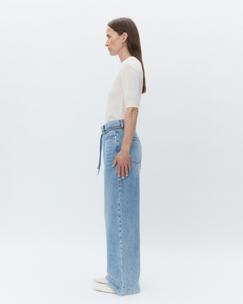 Day Birger Elijah Blue Soft Denim Jean - DAY BIRGER - Luxe Leopard