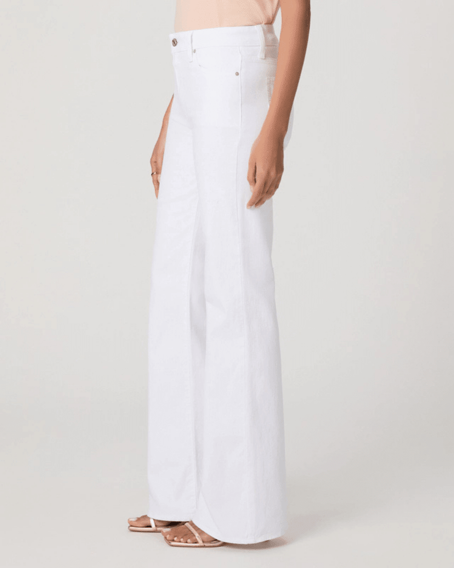 Paige Sofia Woven Cotton Pants - PAIGE - Luxe Leopard