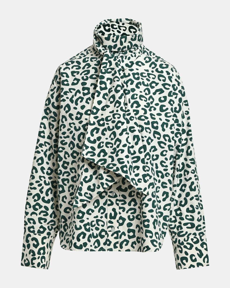 Essentiel Antwerp Khaleesi Pussy Bow Tie Shirt