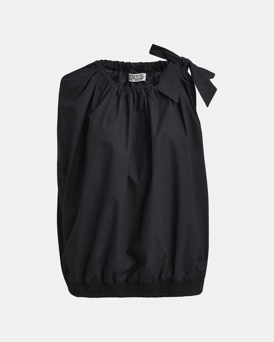 Essentiel Antwerp Jaylah Smocked Top - ESSENTIEL ANTWERP - Luxe Leopard